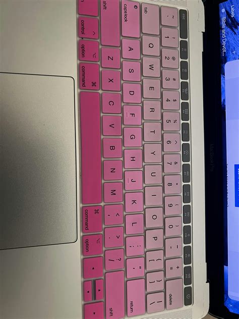 White to Pink Ombre Keyboard Cover – Chic Geeks