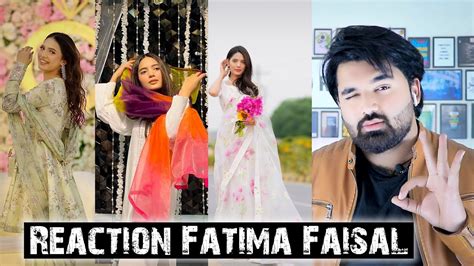 Reaction On Fatima Faisal Tik Tok Youtube