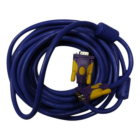 Electric Black Vga Cable For Computer At Rs 100piece In New Delhi