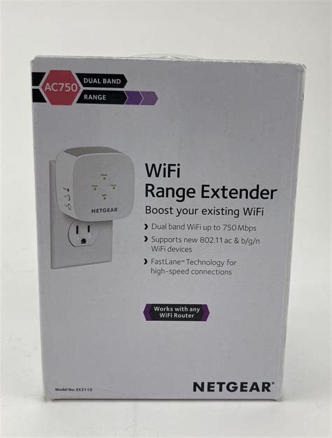 Netgear AC750 WiFi Wall Plug Range Extender And Signal Booster EBay