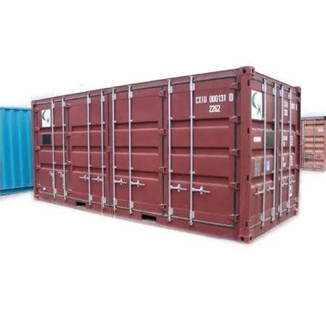 Galvanized Steel Feet Used Marine Shipping Container At Rs