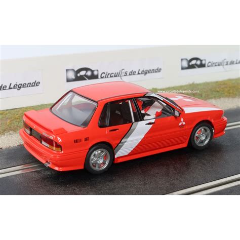 Avant Slot Mitsubishi Galant Vr4 Rouge Ralliart Team Circuits De Legende