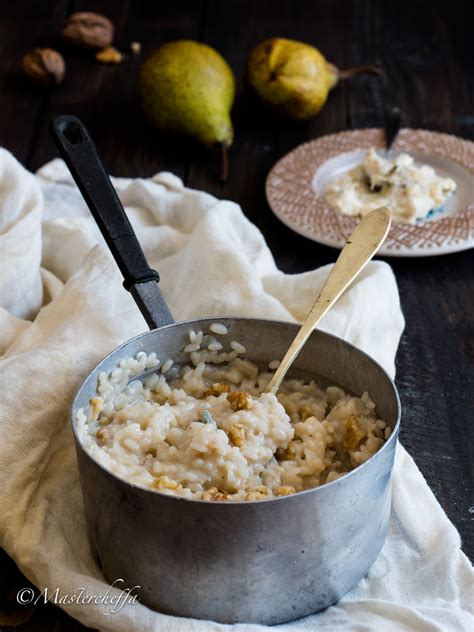 Risotto Pere Gorgonzola E Noci Mastercheffa Gorgonzola Risotto