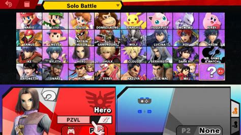 Hero As Randoms Echo Fighter Super Smash Bros Ultimate Mods