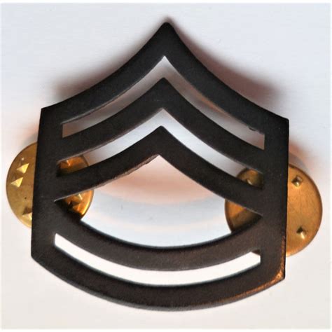 United States Army Sergeant First Class Rank Insignia World War Two.