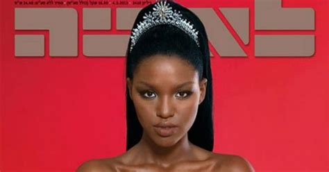 @Goodlifemafia: FIRST BLACK MISS ISRAEL YITYISH AYNAW DINES WITH BARACK ...