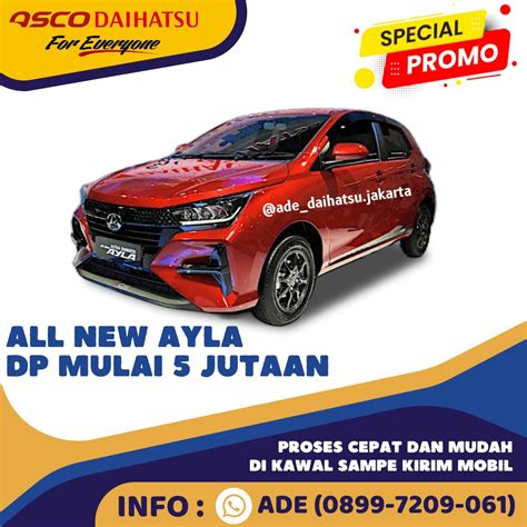 Daihatsu All New Ayla Baru 2024 Promo Spesial Lebaran Mobil Motor