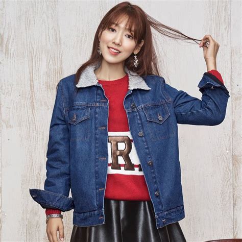 Pin By Laniata On Park Shin Hye Park Shin Hye Fashion Denim Jacket