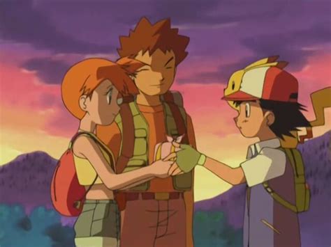 Original Pokemon Characters Ash Brock