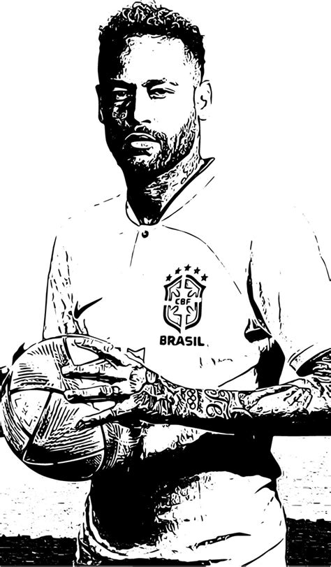 Neymar Coloring Page Free Printable Coloring Pages Artofit