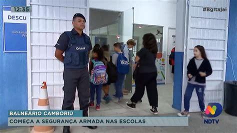 Come A A Seguran A Armada Nas Escolas De Balne Rio Cambori