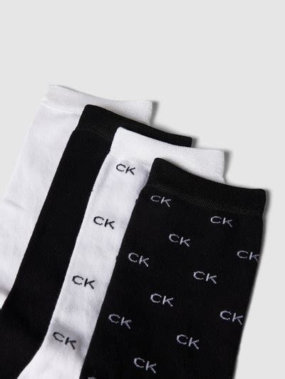 Ck Calvin Klein Sokken Met Elastische Boorden In Een Set Van Paar In