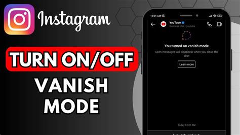 How To Turn ON OFF Vanish Mode On Instagram Instagram Vanish Mode