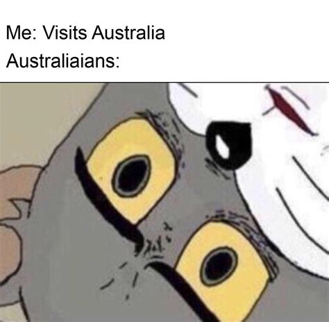 Visiting Australia Upside Down Australia Know Your Meme