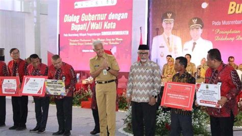 Ganjar Optimalkan Rp Triliun Tangani Infrastruktur Di Jateng