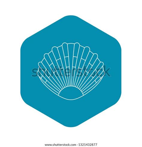 Pearl Shell Icon Outline Illustration Pearl Stock Vector Royalty Free