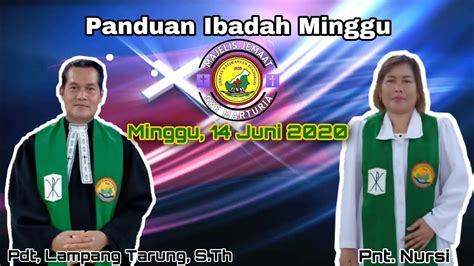 Panduan Ibadah Minggu 14 Juni 2020 Youtube