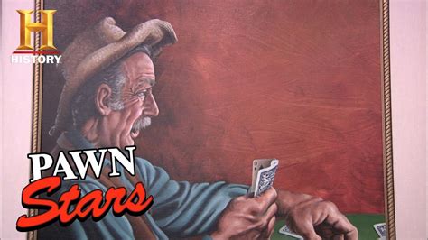 Pawn Stars Big Money For One Of A Kind Painting Season 8 History