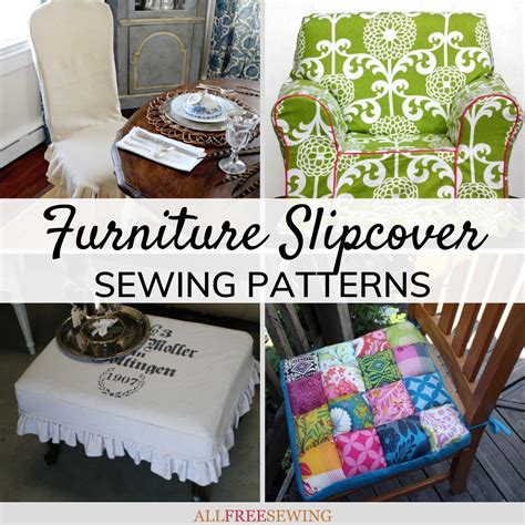 21 DIY Slipcovers & Furniture Cover Patterns (Free!) | AllFreeSewing.com