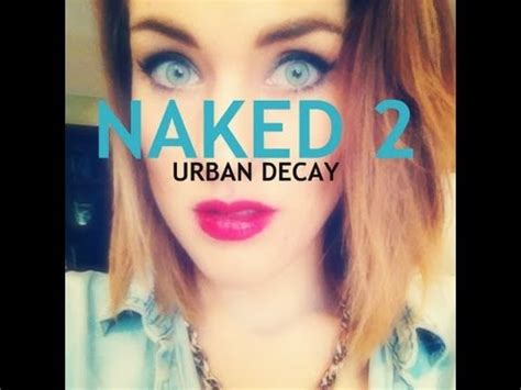 GET READY WITH ME VLOG NAKED By Urban Decay YouTube