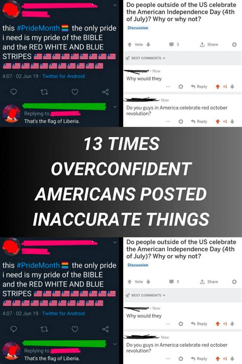 Times Overconfident Americans Posted Inaccurate Things Artofit