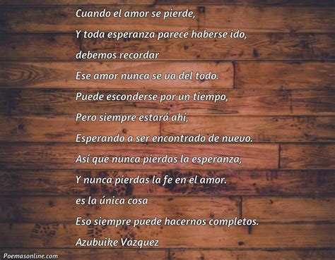 Mejores Poemas De Esperanza En Amor Poemas Online