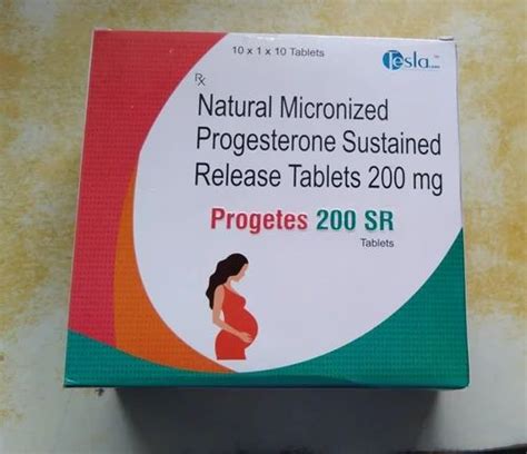 200mg Natural Micronized Progesterone Sustained Released Tablet