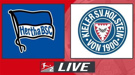 Hertha Bsc Holstein Kiel Spieltag Bundesliga Liveradio Youtube