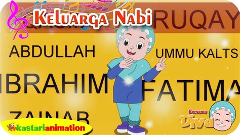 Gambar Kartun Keluarga Besar Islami - Gambar Kartun Keren