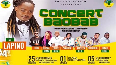 Gg Lapino En Concert Baobab De L Up Le Renouveau R Sum Partie