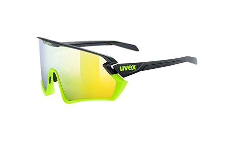 Uvex Sportstyle Black Yellow Matt Mirror Yellow