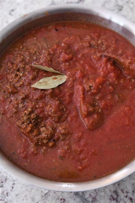 The Best Homemade Spaghetti Sauce Made From Scratch Mels Kitchen Cafe