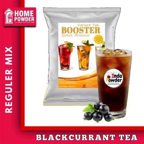 Jual Murah Lebay Bubuk Minuman Blackcurrant Tea Booster 1Kg Shopee