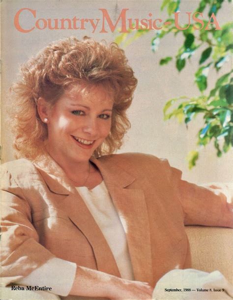 Reba Mcentire ~~ Country Music Usa Magazine ~~ September 1988 ~~ D 3 3