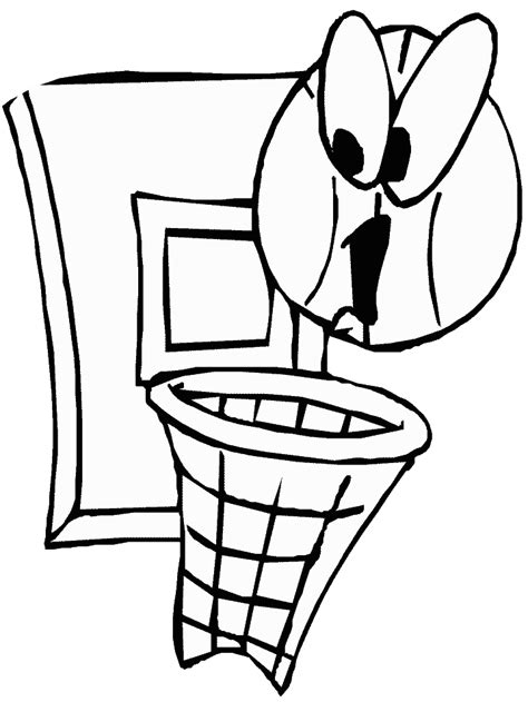 Printable Basketball Coloring Pages Coloring Home