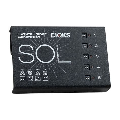 Cioks Sol Power Supply 5 Isolated Outputs Reverb