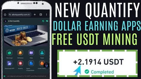 New Quantify USDT Mining Website Usdt Mining Site New Dollar