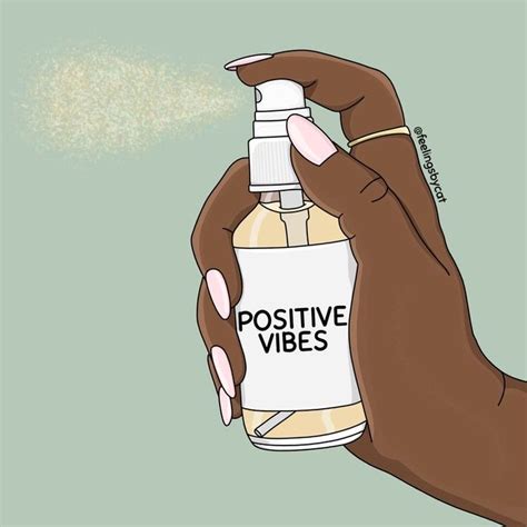 Positive vibes | Ilustraciones famosas, Ilustraciones, Ilustración de retrato