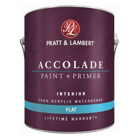 Pratt Lambert Interior Paint Flat Latex Base Vibrant Red 1 Gal