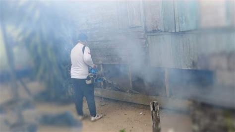 Fogging Di Desa Kujan Dan Merambang Untuk Cegah Penyebaran DBD Prokalteng