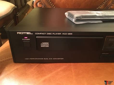 Rotel RCD 855 CD Player With Remote TDA1541A In NOS Mode Tube Out