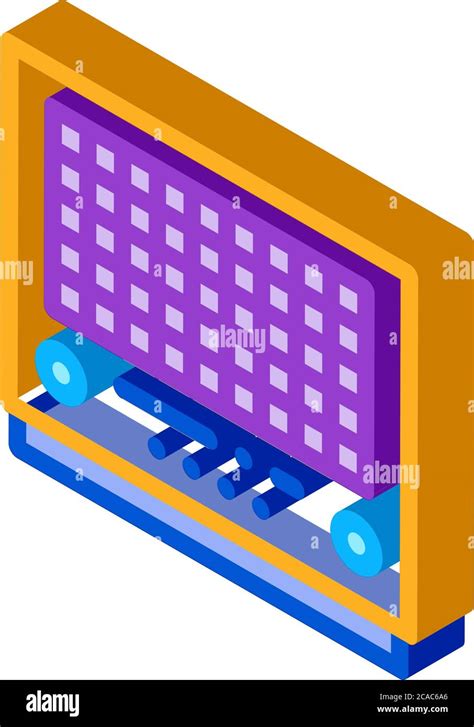 Vintage Radio Isometric Icon Vector Illustration Stock Vector Image And Art Alamy