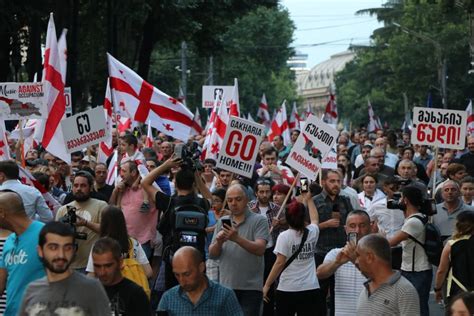 Explainer: What's behind ongoing protests in Georgia?