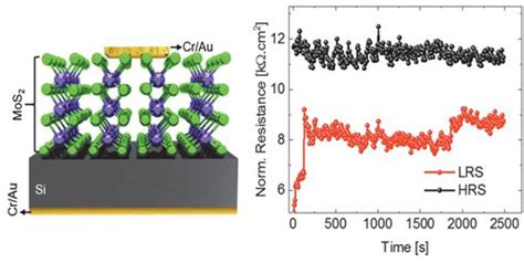 Non Volatile Resistive Switching In Memristors Based On MoS2 Aachen