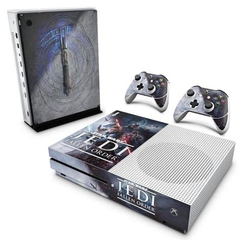 Adesivo Compat Vel Xbox One S Slim Skin Star Wars Jedi Fallen Order