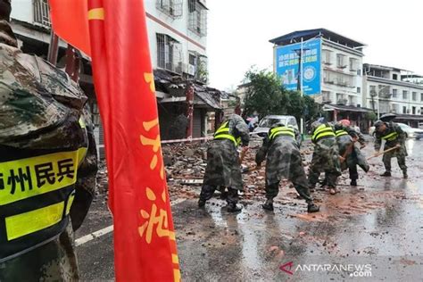 Gempa M 6 8 Di Sichuan China Tewaskan 21 Orang ANTARA News