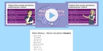 Mental Maths Questions Online Games For Ks Twinkl