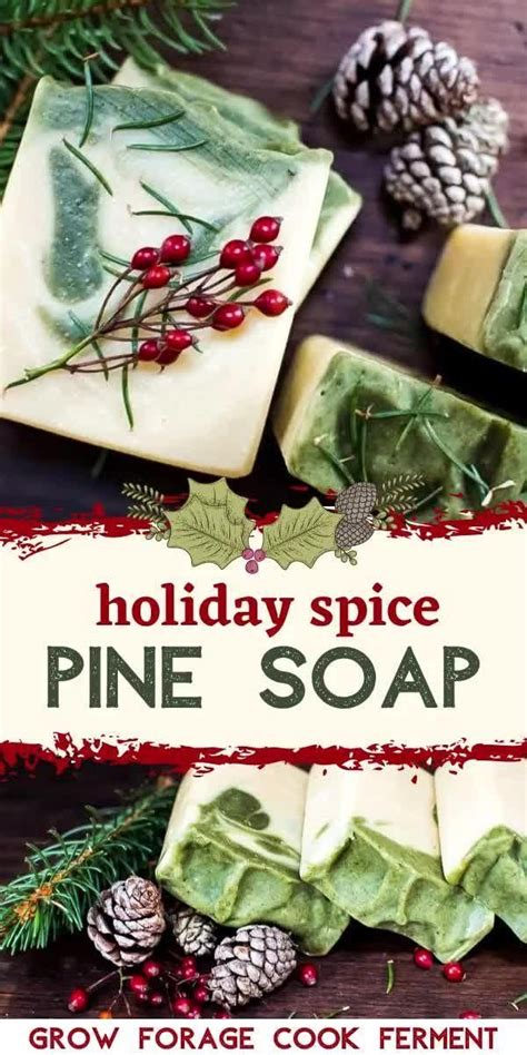 Winter Spice Pine Soap Recipe [video] [video] Diy Soap Handmade Soap