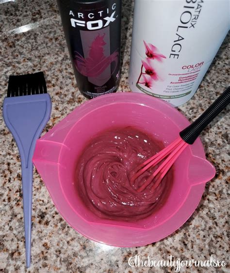 Arctic Fox Ritual Hair Color Review: How I Color My Hair Burgundy at ...