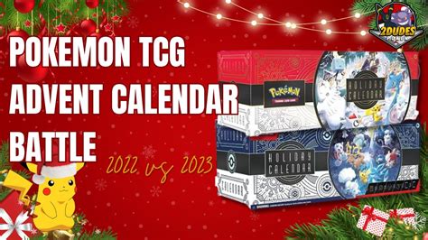 Pokemon Tcg Advent Calendar Battle Vs Youtube